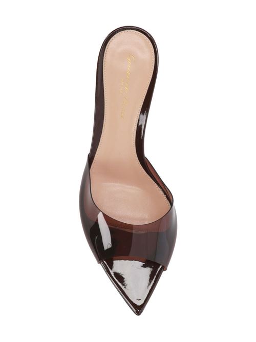 Coffee brown pointed open toe sandal Gianvito Rossi | G1512055RICGSVBROWN